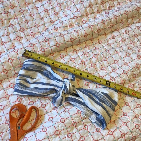 Striped straplessBralett - Picture 6 of 6